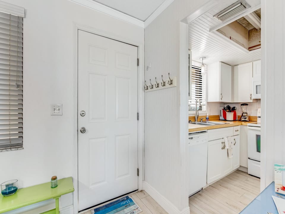Entry to Fully Equipped Kitchen