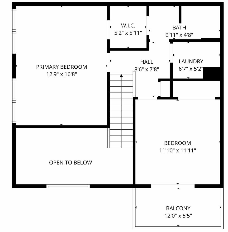 Main level floor plan