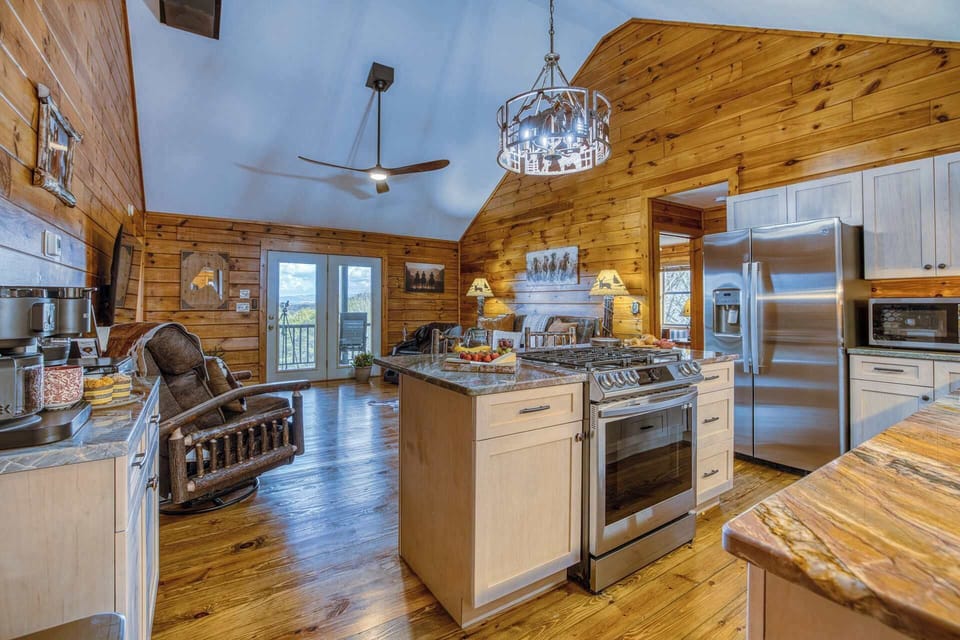 Very open and bright living space