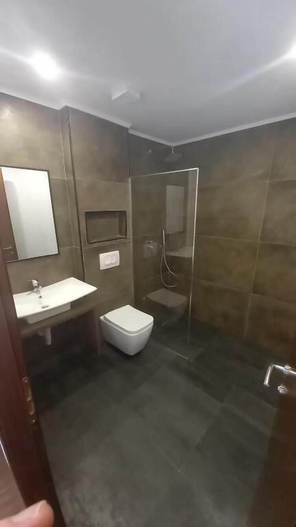 Free toiletries, hair dryer, slippers, towels