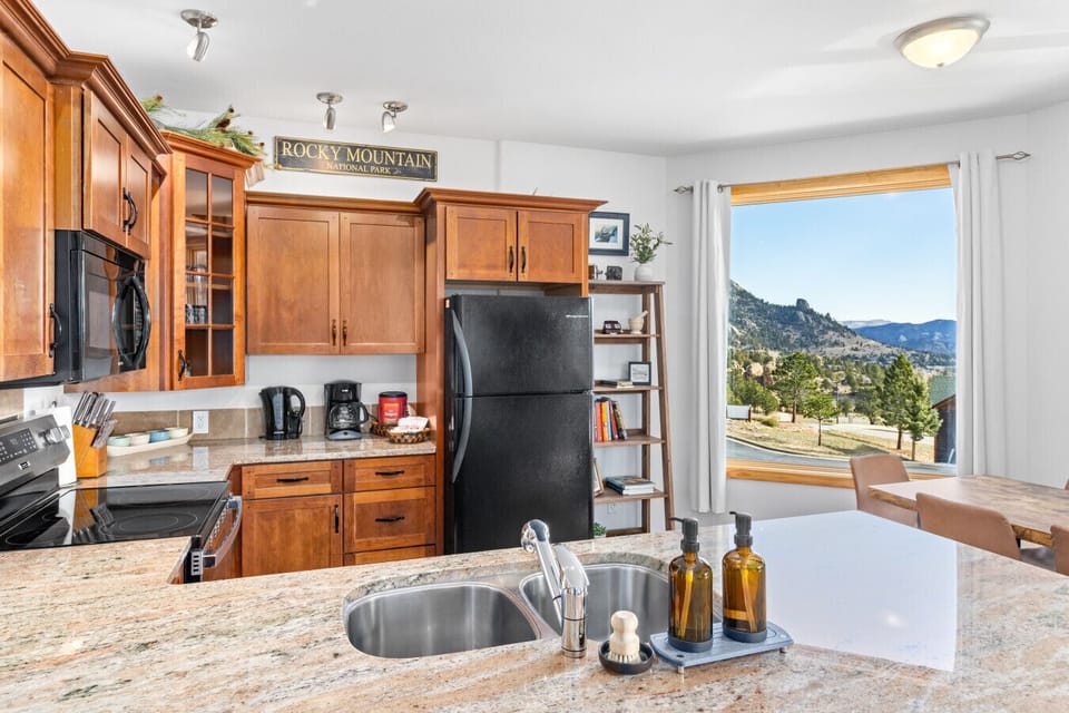 Fully equipped kitchen with everything you need for your stay