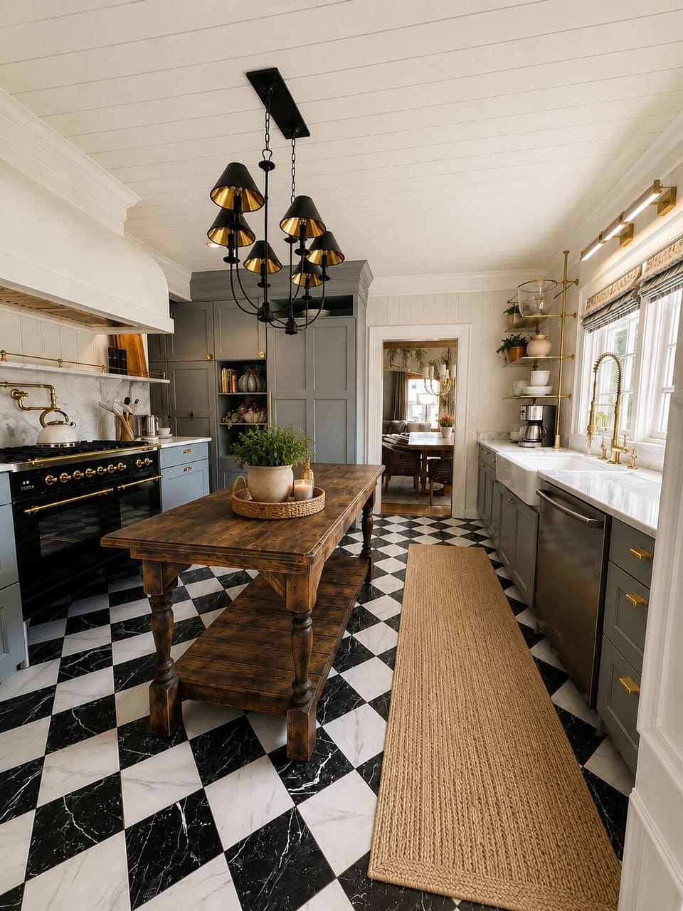 This spacious gourmet kitchen is designed for cooking, gathering, and making memories. Featuring a large prep island, premium appliances, generous counter space.