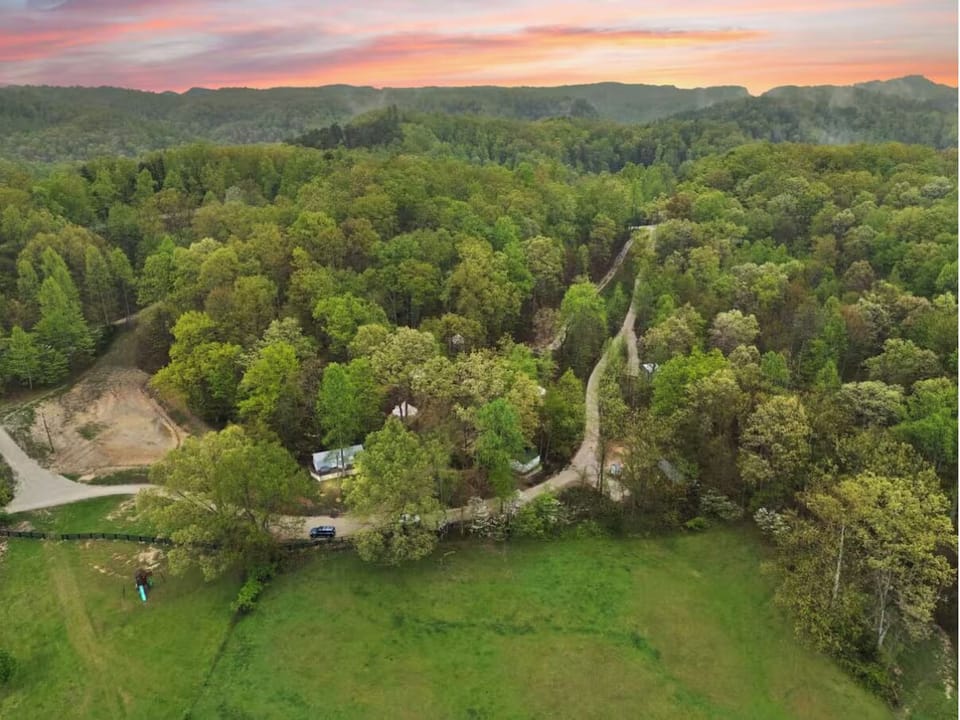 AERIAL VIEW OF THE PROPERTY