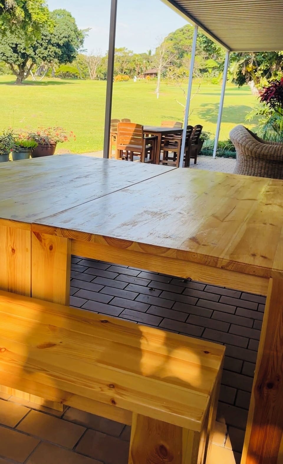 Outdoor dining