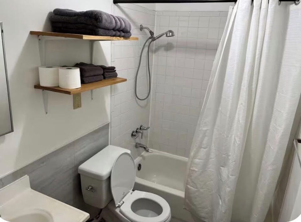 Tub/shower combo