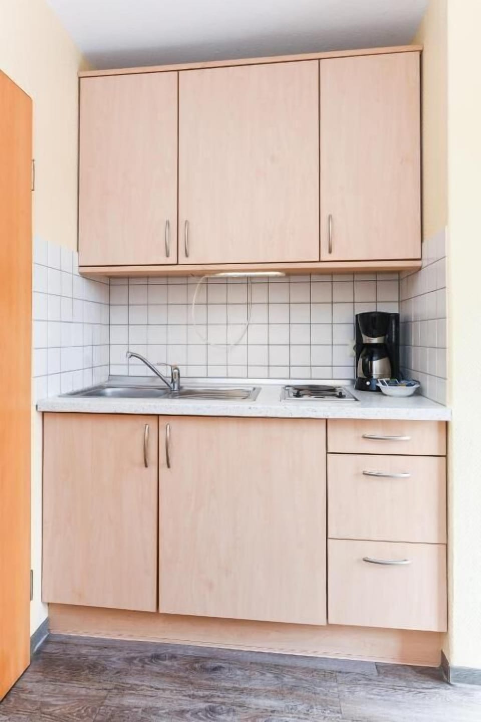 Double Room, Balcony | Private kitchen | Highchair
