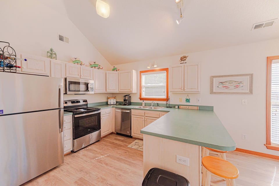 Top Level Kitchen Area
