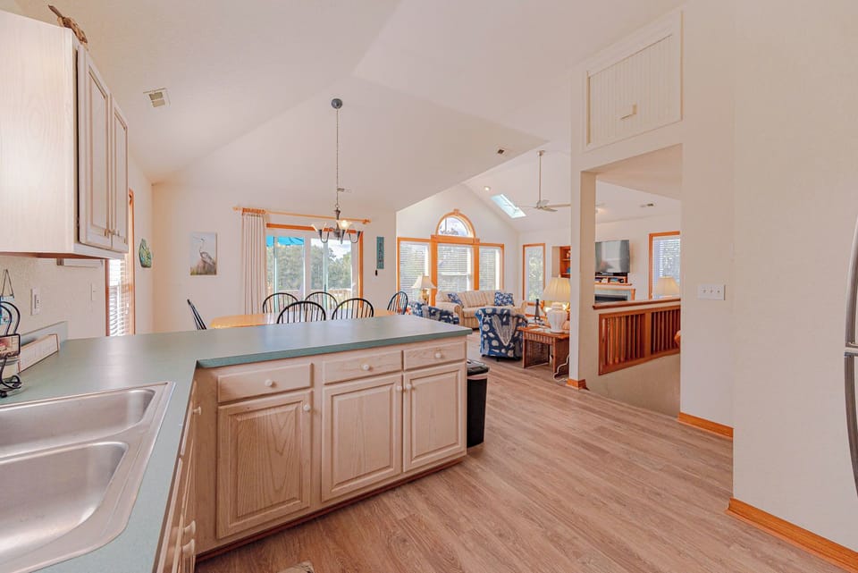 Top Level Kitchen/Dining/Living Area