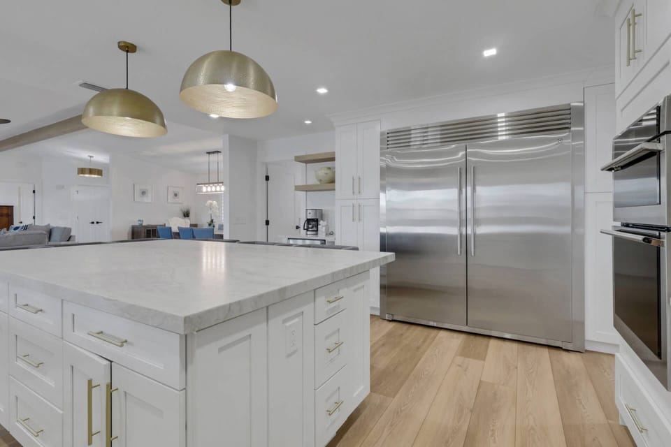 You'll love creating vacation meals for family and friends in this beautiful, well-appointed space.