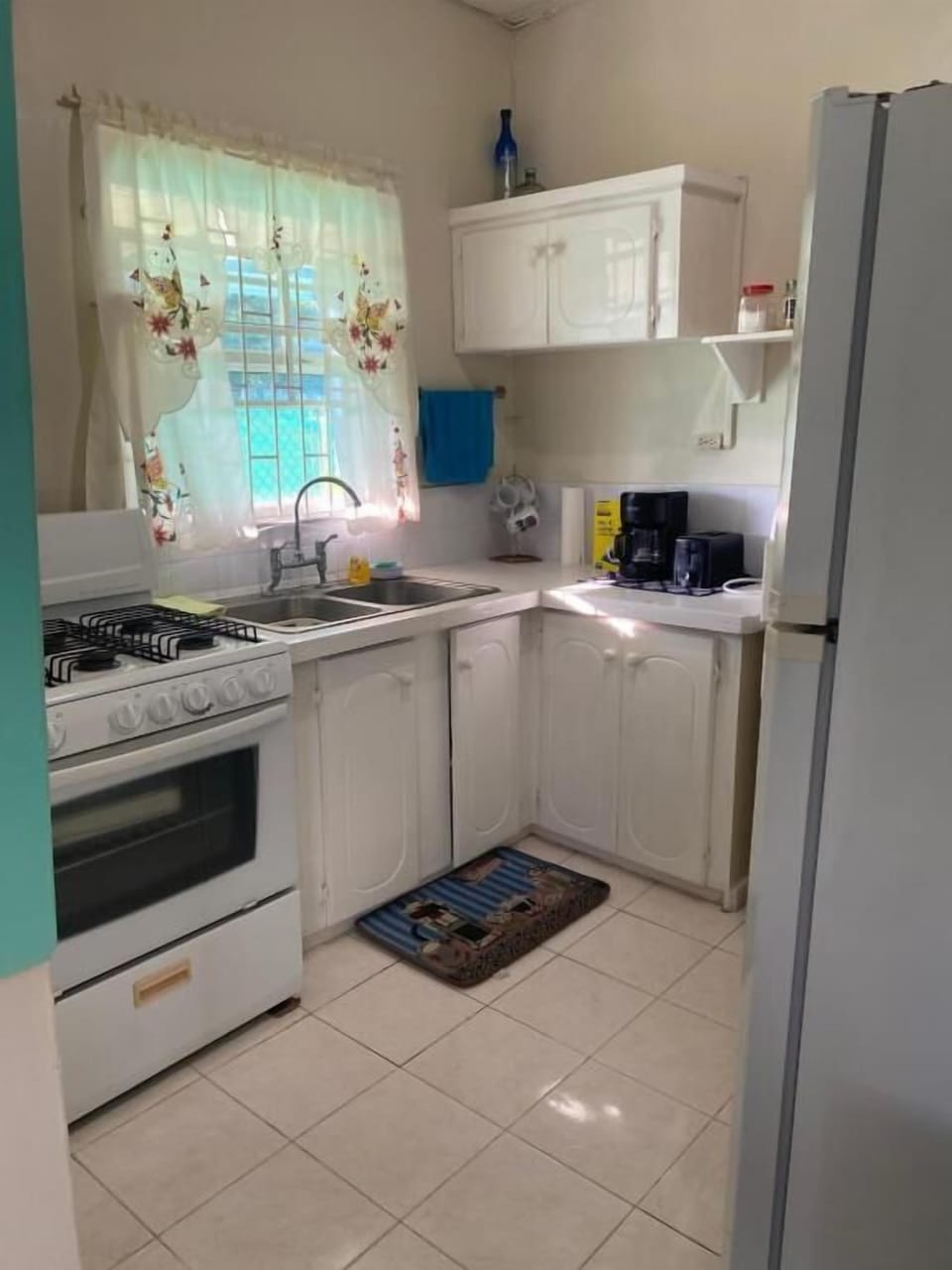 Standard Apartment | Private kitchen | Fridge, microwave, oven, stovetop