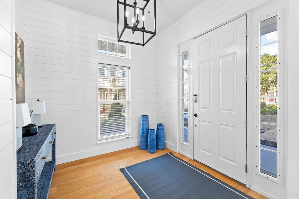 Generous entryway