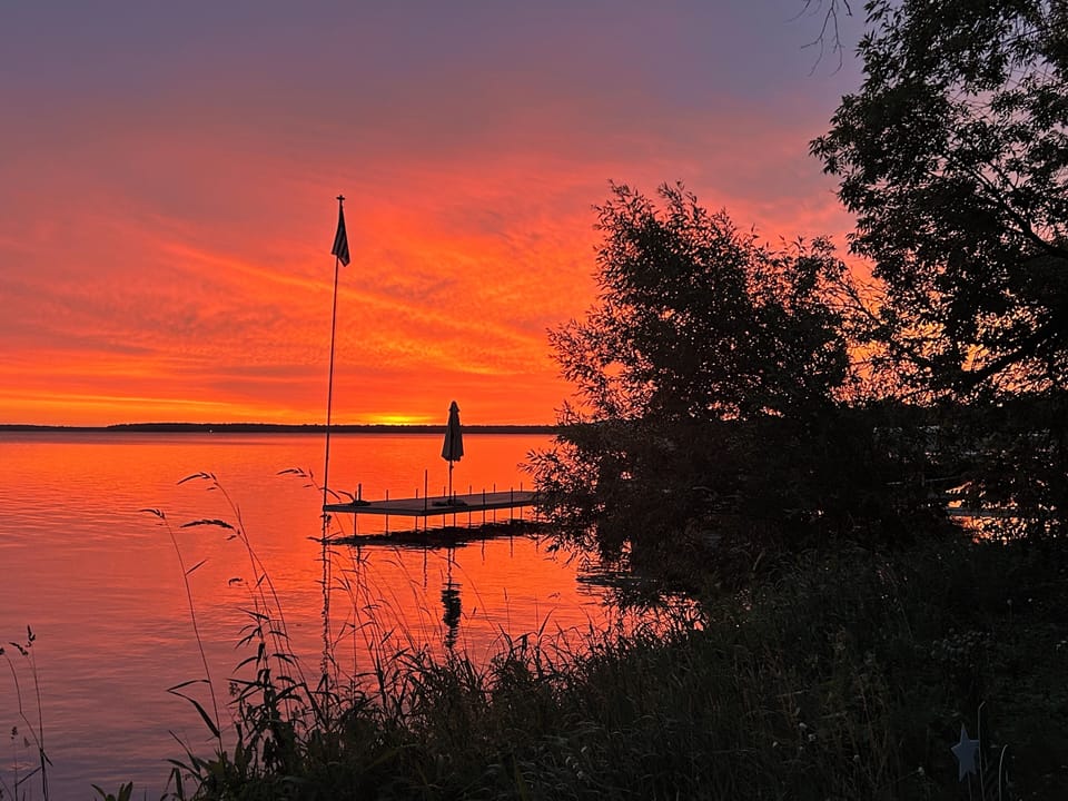 Spectacular sunrises!