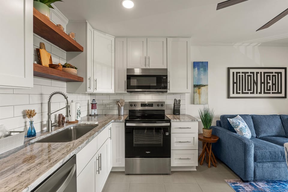 Fully renovated kitchen