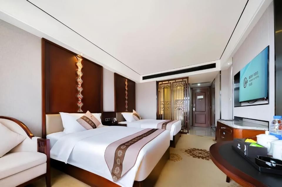 Deluxe Twin Room, City View | Premium bedding, memory foam beds, soundproofing, WiFi (free)