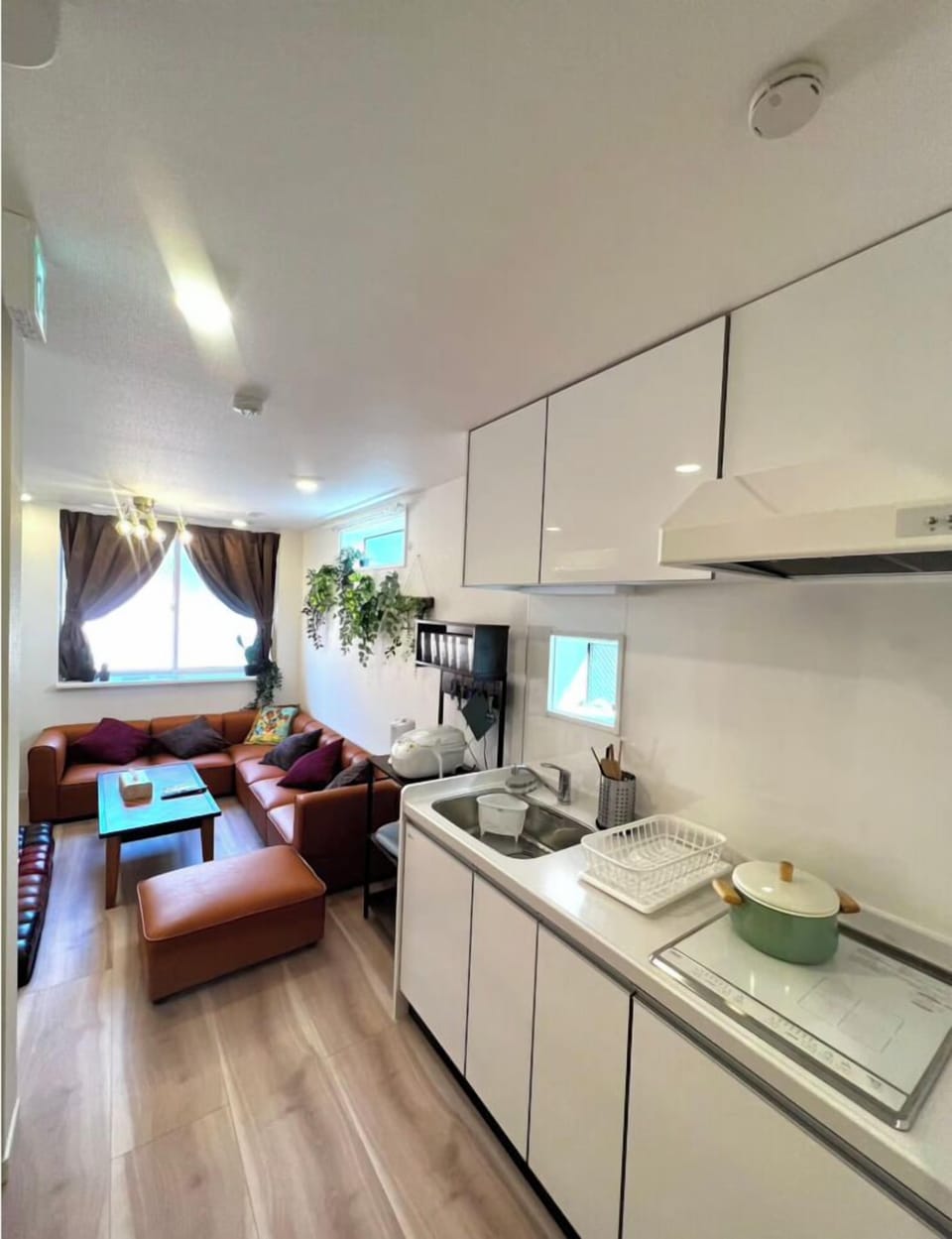 Family House, City View | Private kitchen | Fridge, microwave, stovetop, cookware/dishes/utensils
