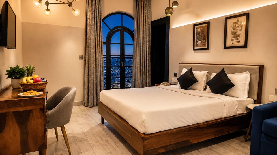  Noventa Bliss with Private Standing Balcony | Hypo-allergenic bedding, individually decorated, individually furnished