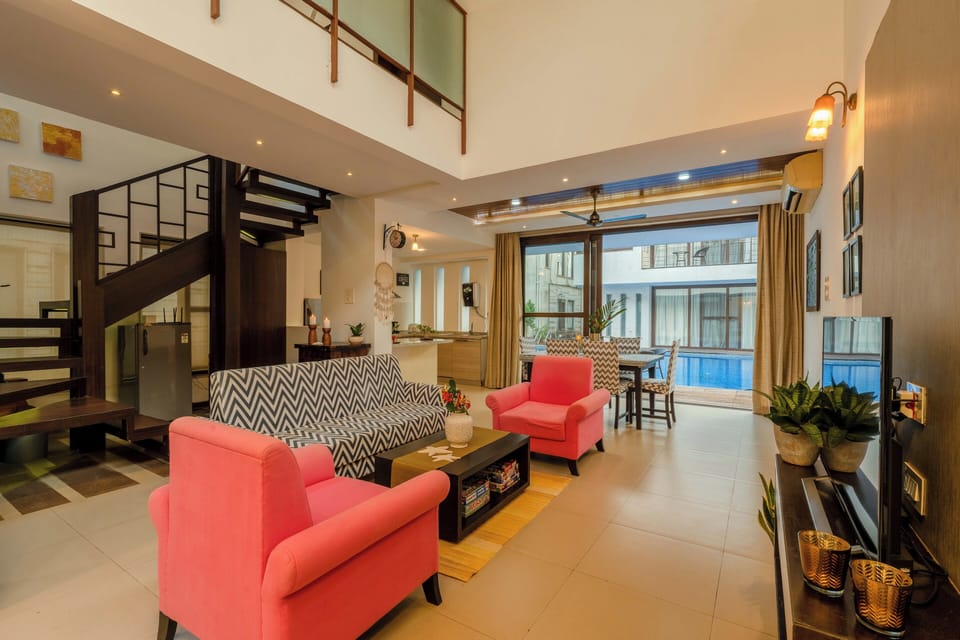 Villa, 3 Bedrooms, Pool View, Beachside | Interior