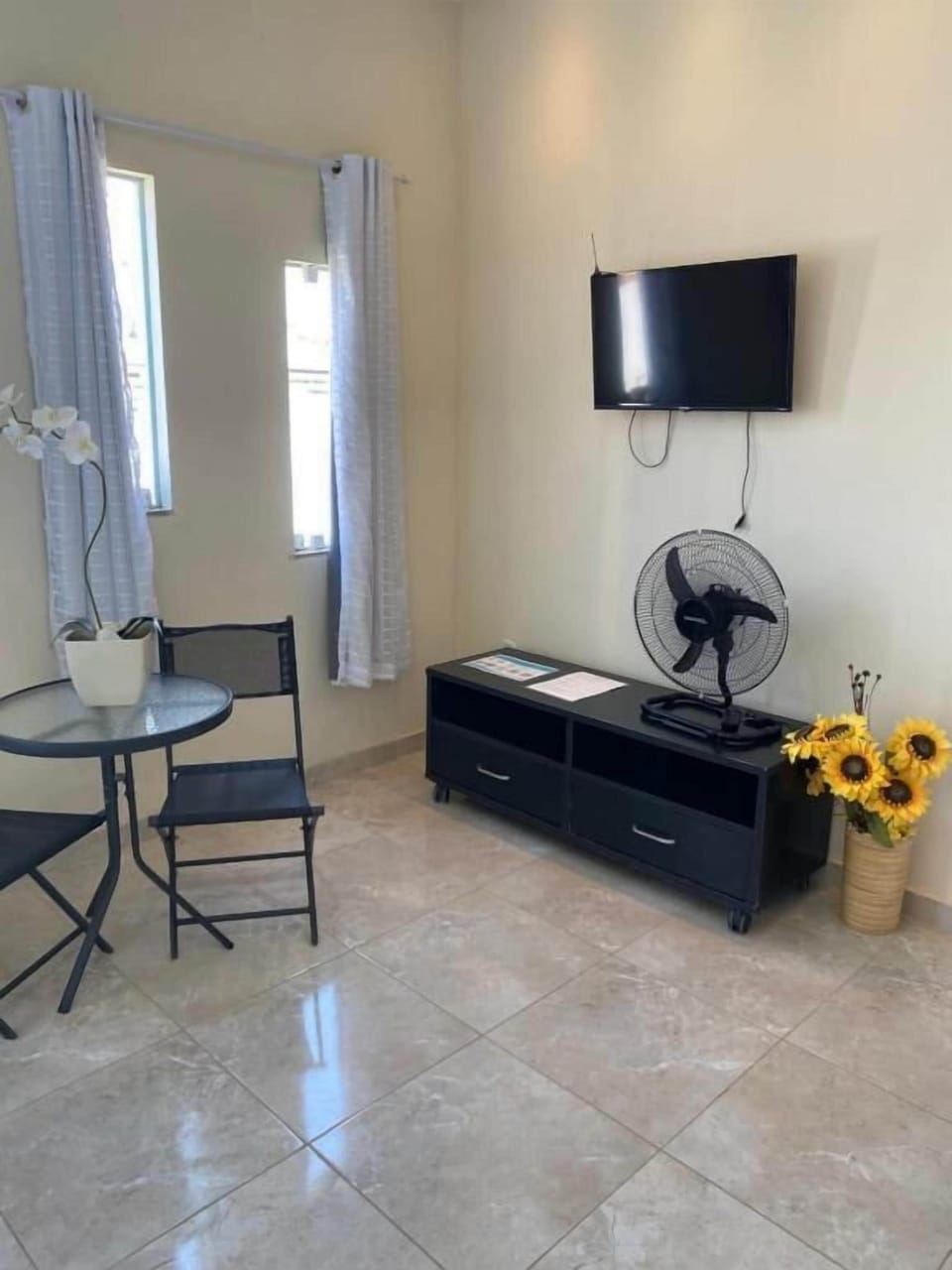 Family Studio, 2 Double Beds, Kitchenette | Interior