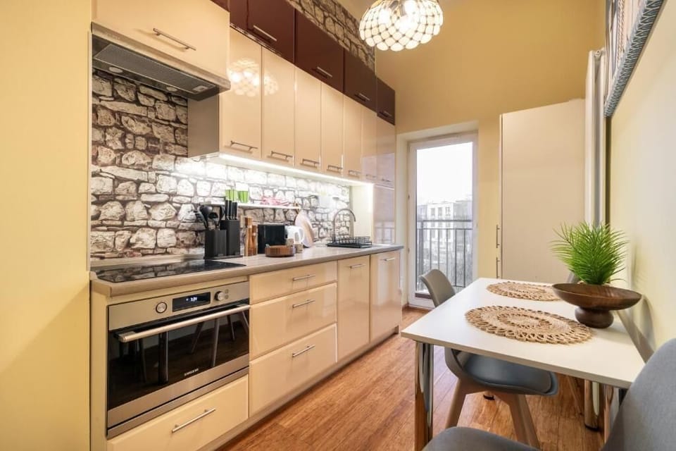 Classic Apartment, Balcony | Private kitchen