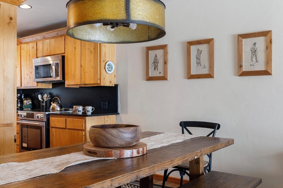Dining Area and Kitchen