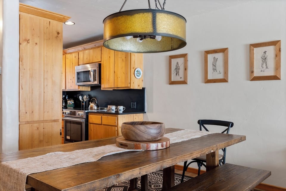 Dining Area and Kitchen