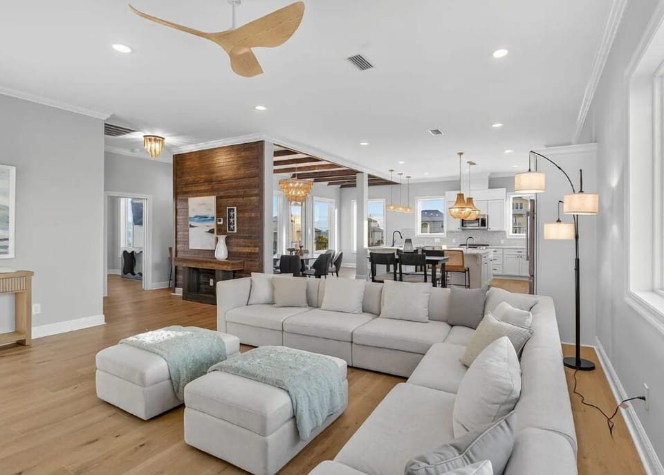 House, Multiple Beds (Salt Water Heals Everything) | Living area