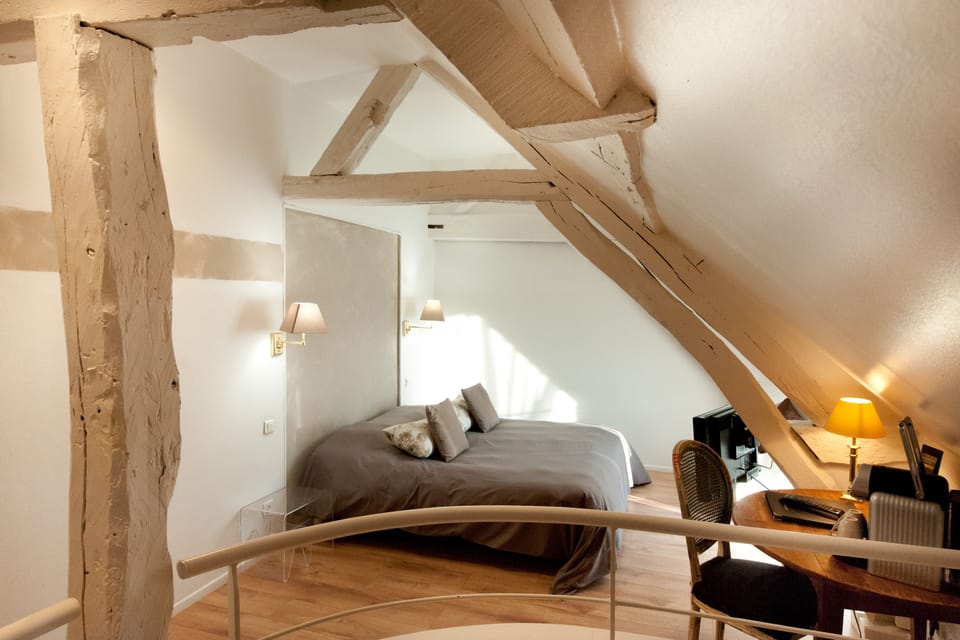 Double Room, Courtyard View | Premium bedding, memory foam beds, desk, soundproofing
