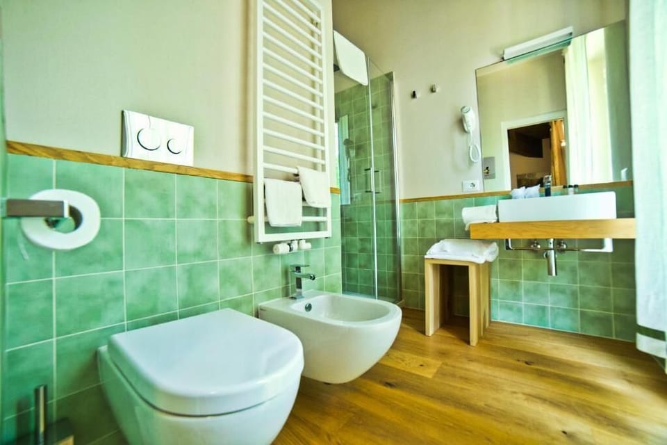 Standard Double or Twin Room | Bathroom | Shower, free toiletries, hair dryer, towels