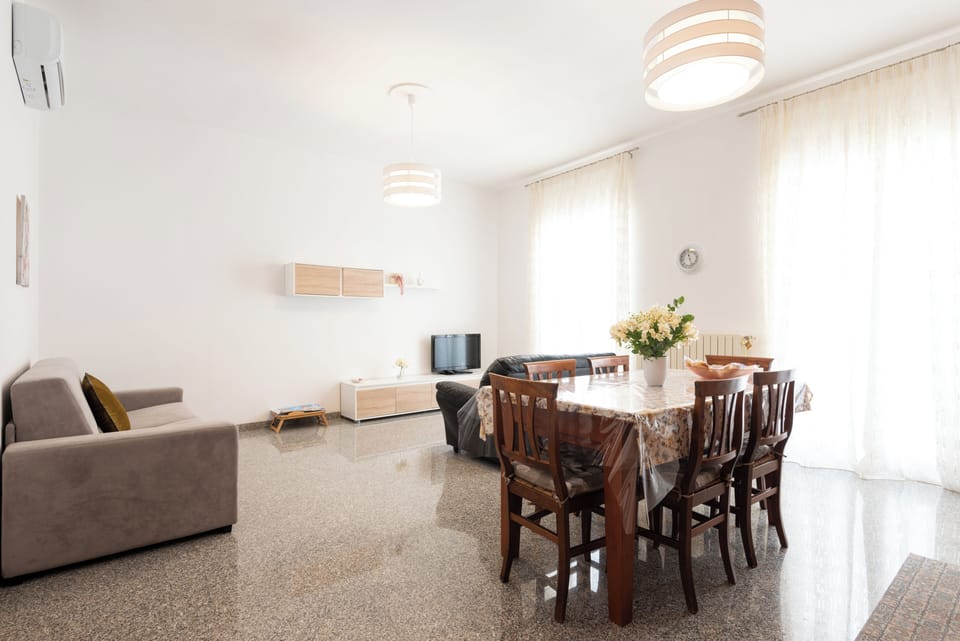 Superior Apartment, Balcony, City View | Living area | 55-inch Smart TV with cable channels, Netflix, streaming services