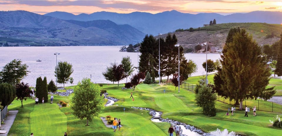 Lake view - putt-putt golf available across the street/highway