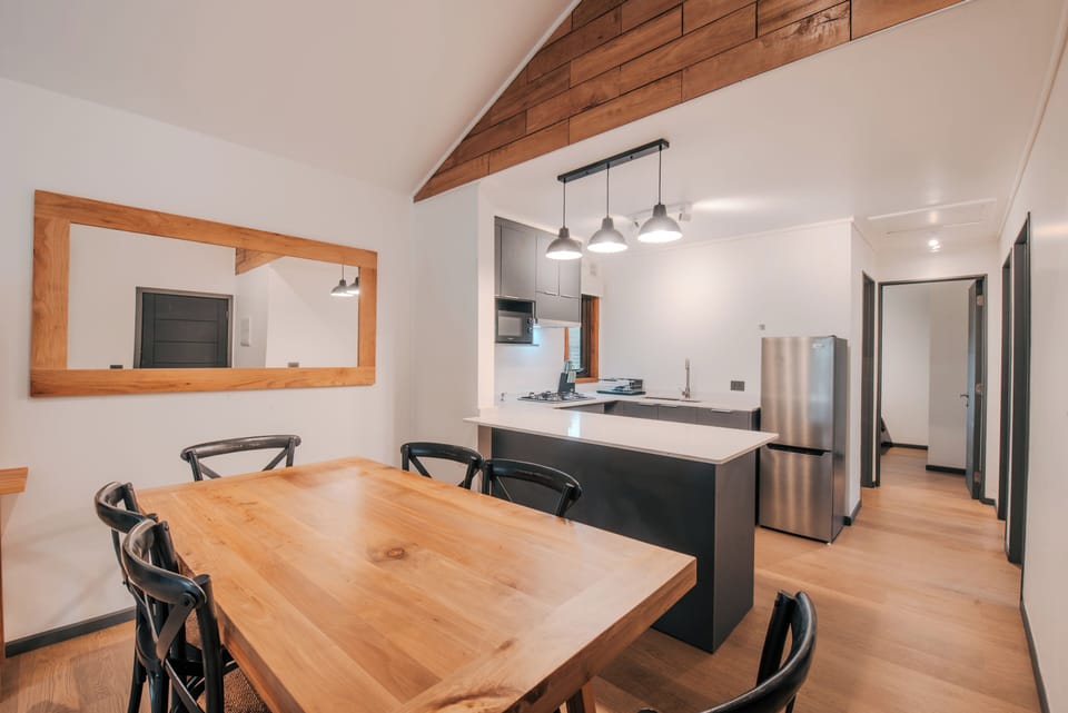 Standard Cabin, River View | Private kitchen | Toaster, cookware/dishes/utensils, cleaning supplies, freezer