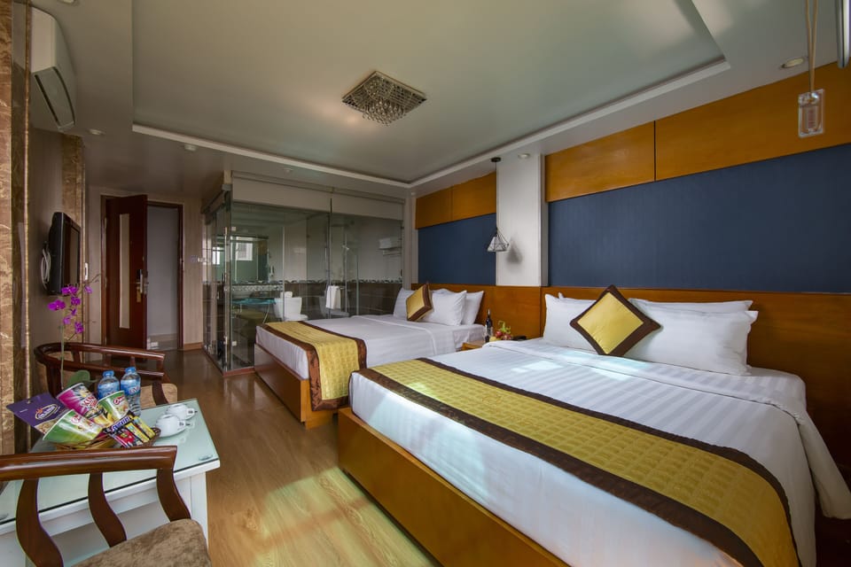 Family Suite Large Balcony & Terrace (9m2) City View | Premium bedding, memory foam beds, minibar, in-room safe