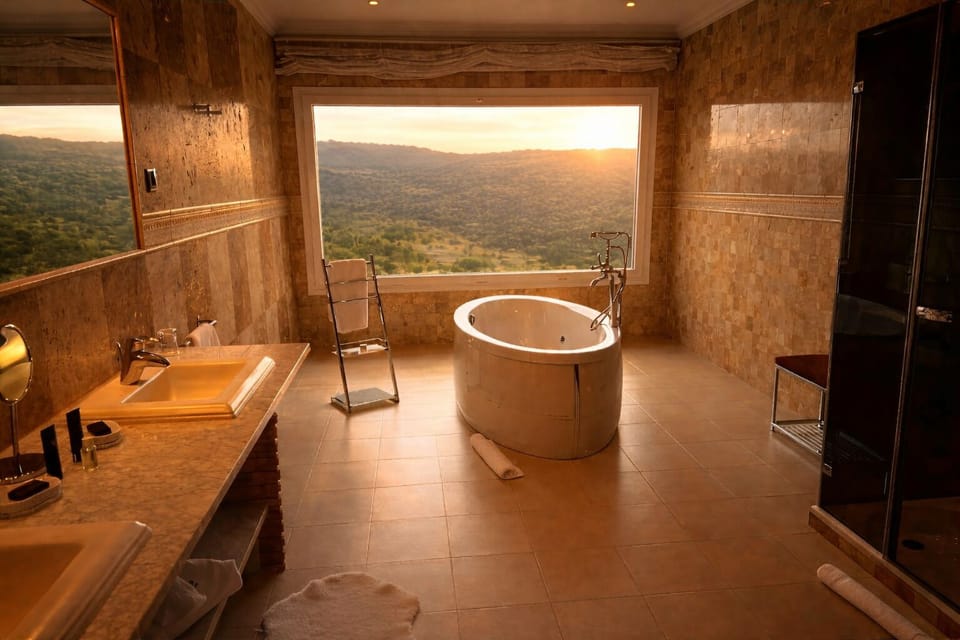 Presidential Suite, 1 King Bed, Terrace, Mountain View | Jetted tub