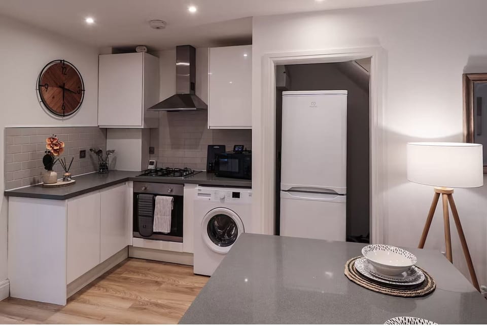 Apartment, Patio | Private kitchen