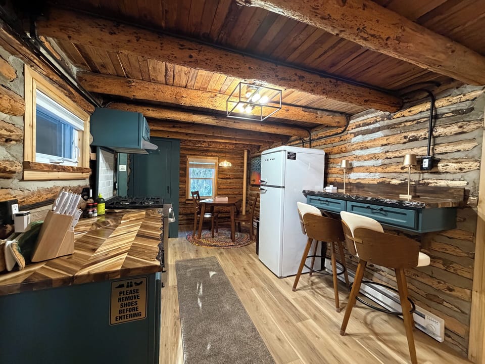 Kitchen entry view.