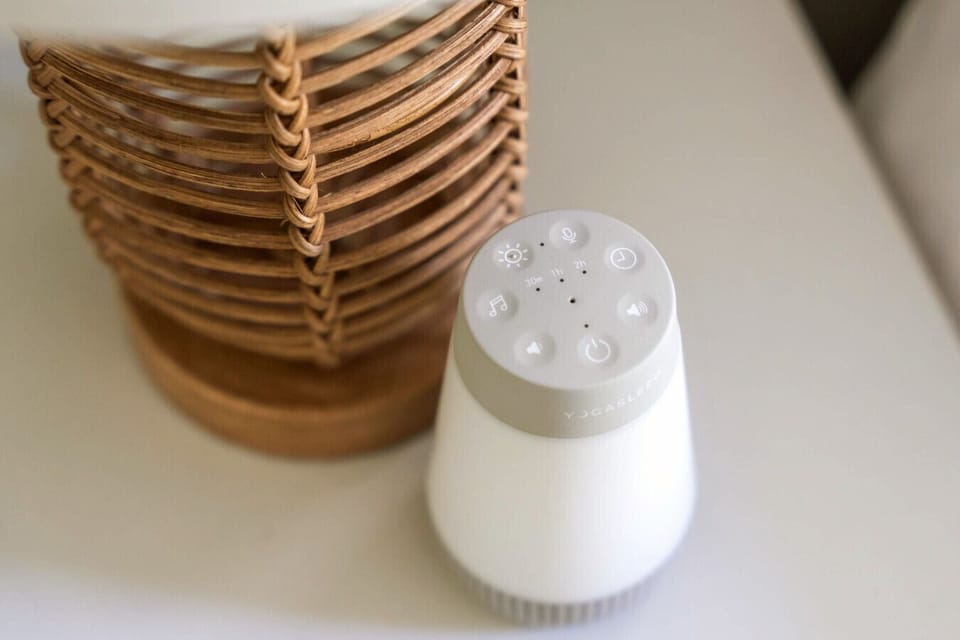 White Noise for Restful Sleep — Every room includes thoughtful touches for your best night’s rest. #TeavanHaus
