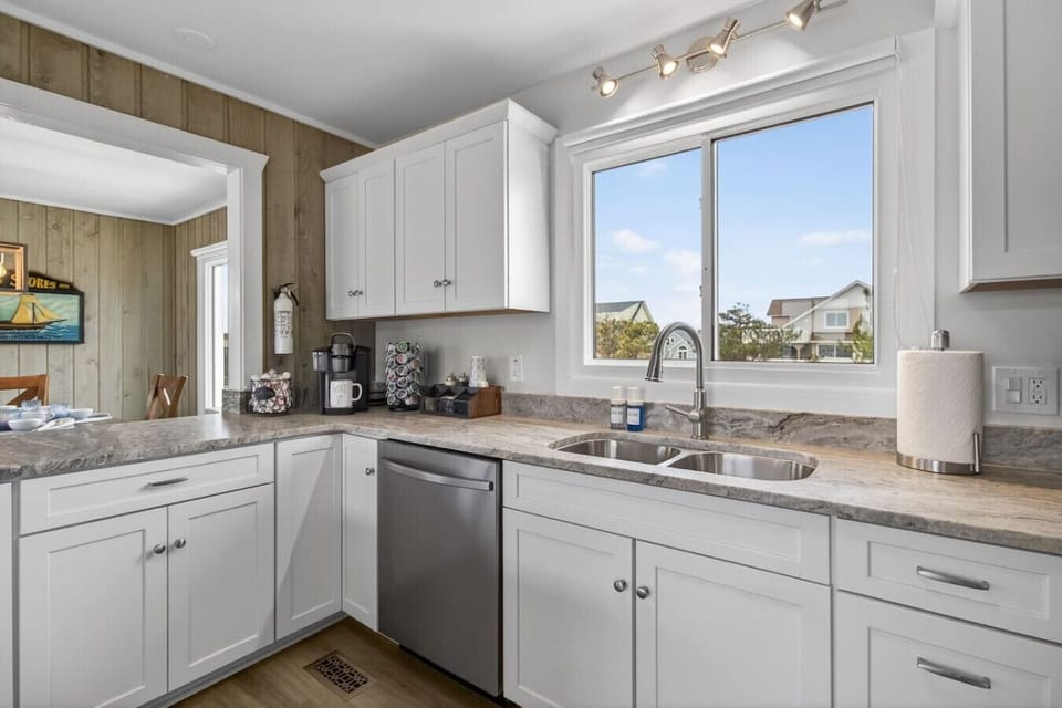 Spacious layout makes cooking easy and enjoyable.