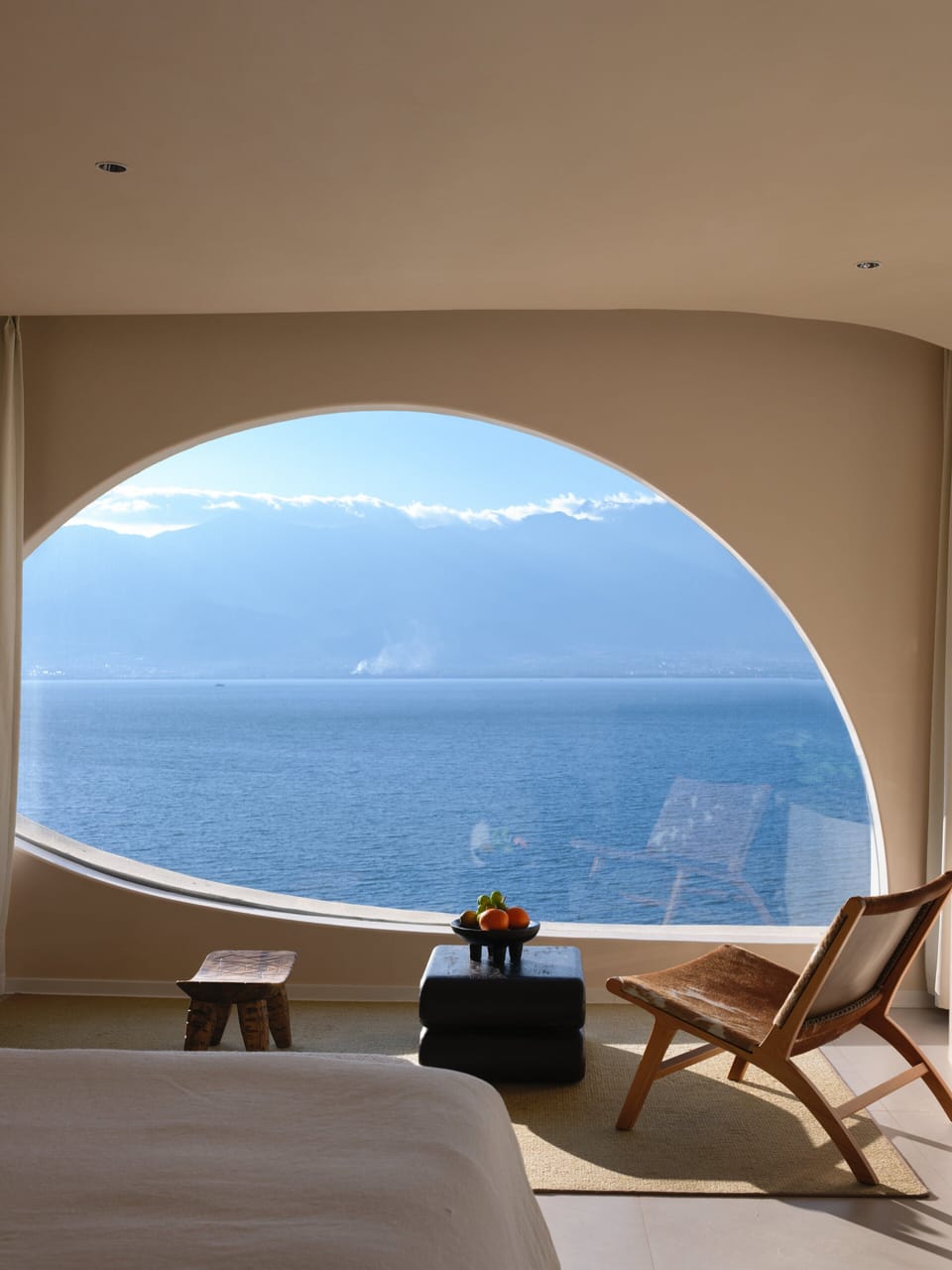 Luxury Double Room, Balcony, Ocean View | Minibar (free items), desk, laptop workspace, blackout drapes