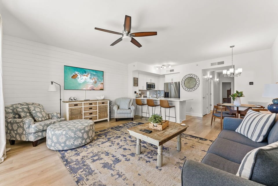Comfortable living room seating