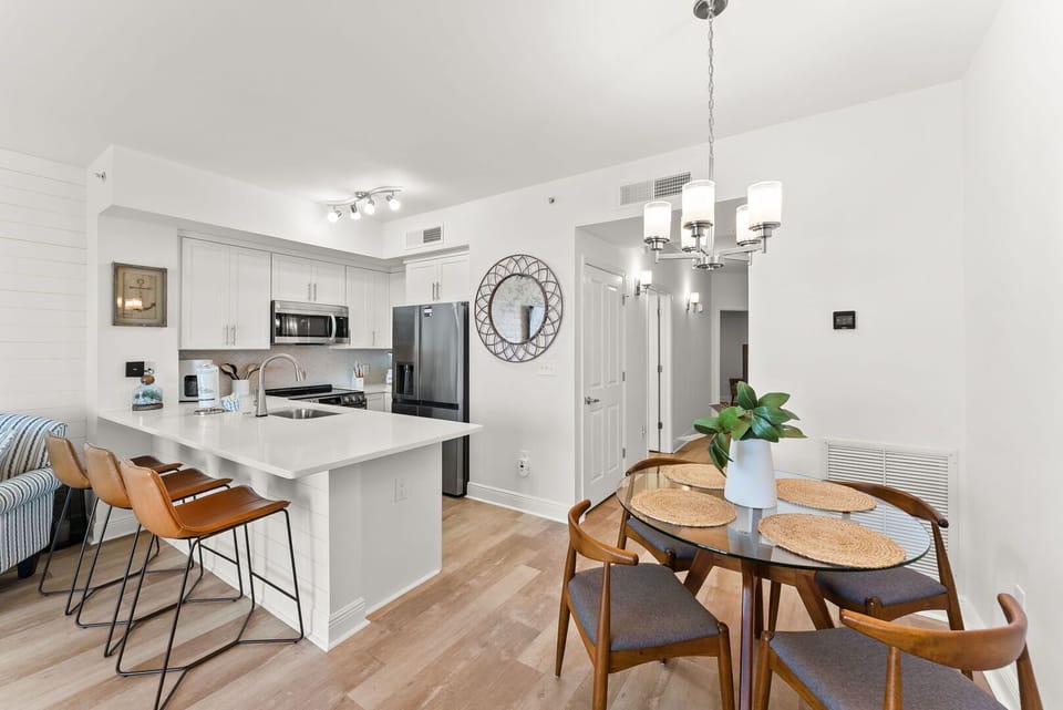Dining area andkitchen