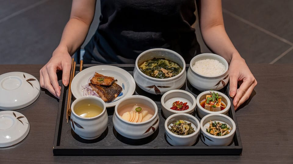 Free daily Korean breakfast