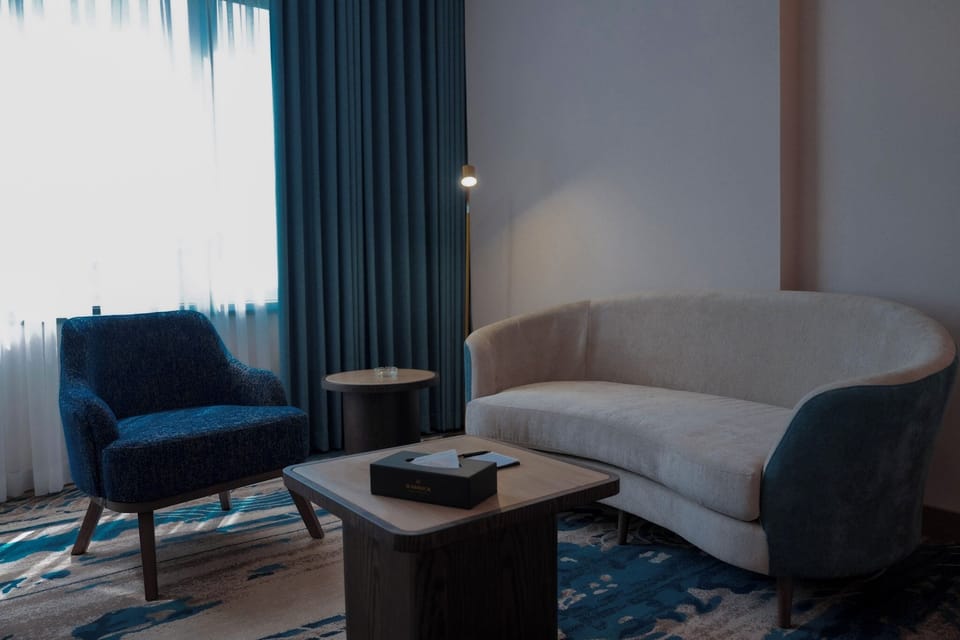 Premium bedding, pillowtop beds, in-room safe, laptop workspace