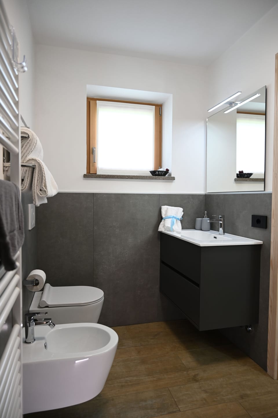 Superior Quadruple Room, Patio, Mountain View (Paion) | Bathroom | Shower, hair dryer, towels, soap