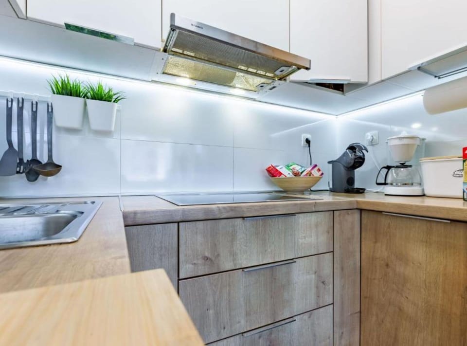 Apartment (Two Bedroom Apartment) | Private kitchen | Fridge