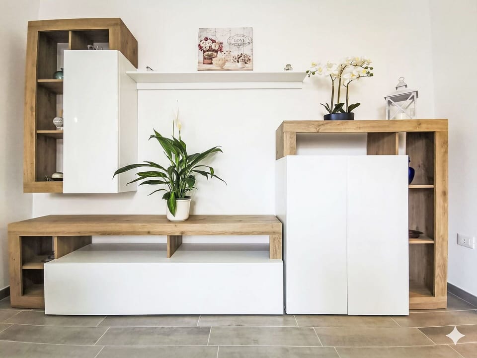 Wood, Furniture, Shelving, Flooring, Shelf, Floor, Cabinetry, Room, Cupboard, Sideboard