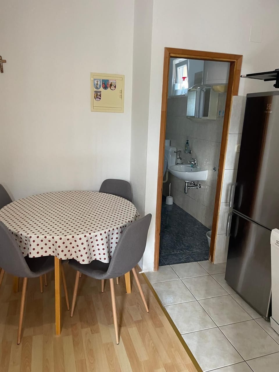 Apartment | Private kitchen | Coffee/tea maker, electric kettle, freezer