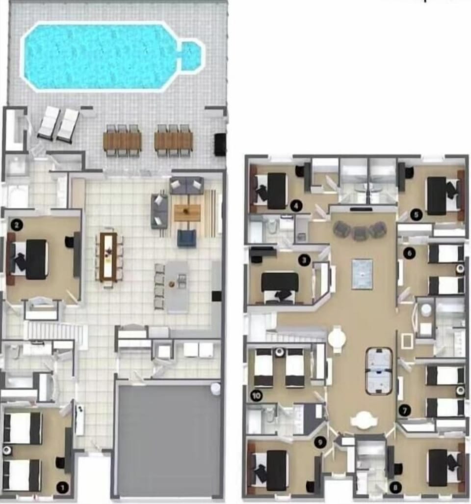 House, Multiple Bedrooms | Floor plan