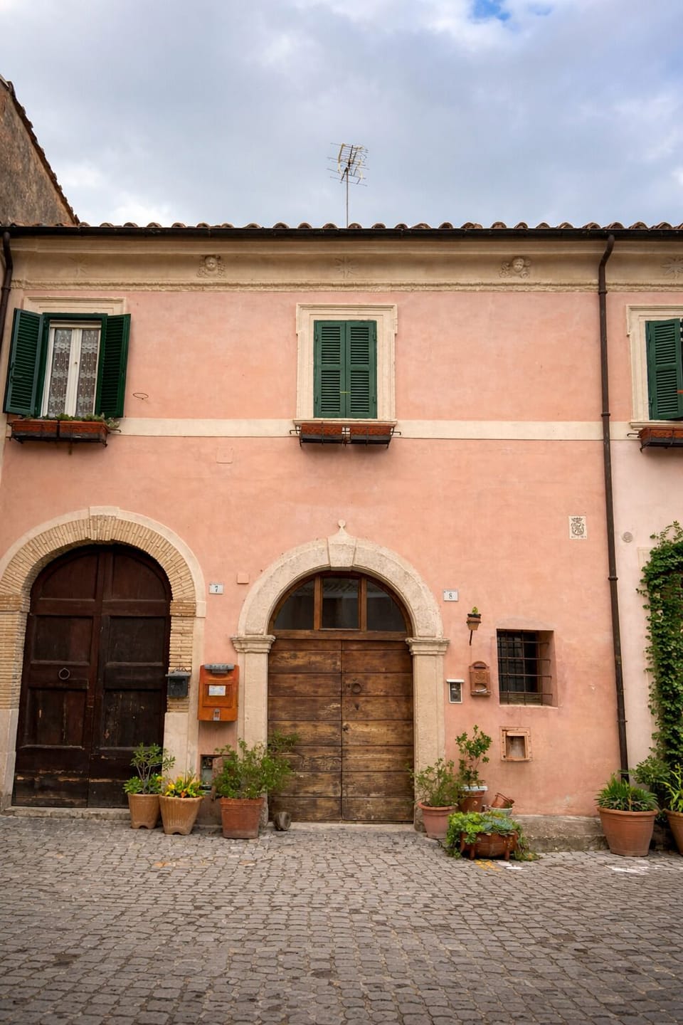Exterior detail