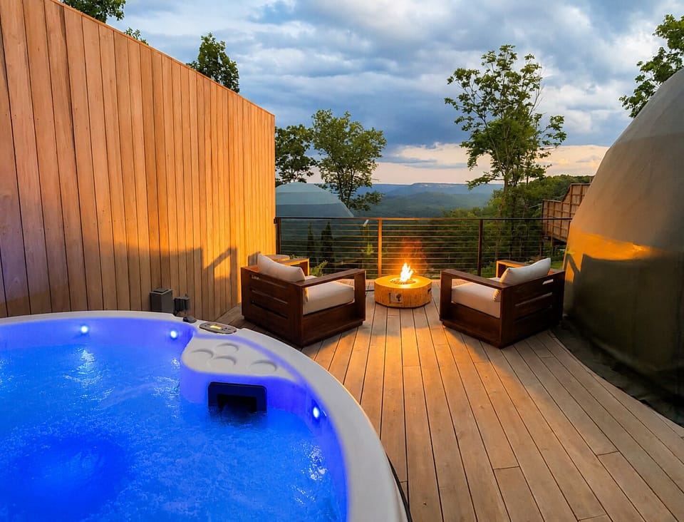 Luxe Dome | Terrace/patio