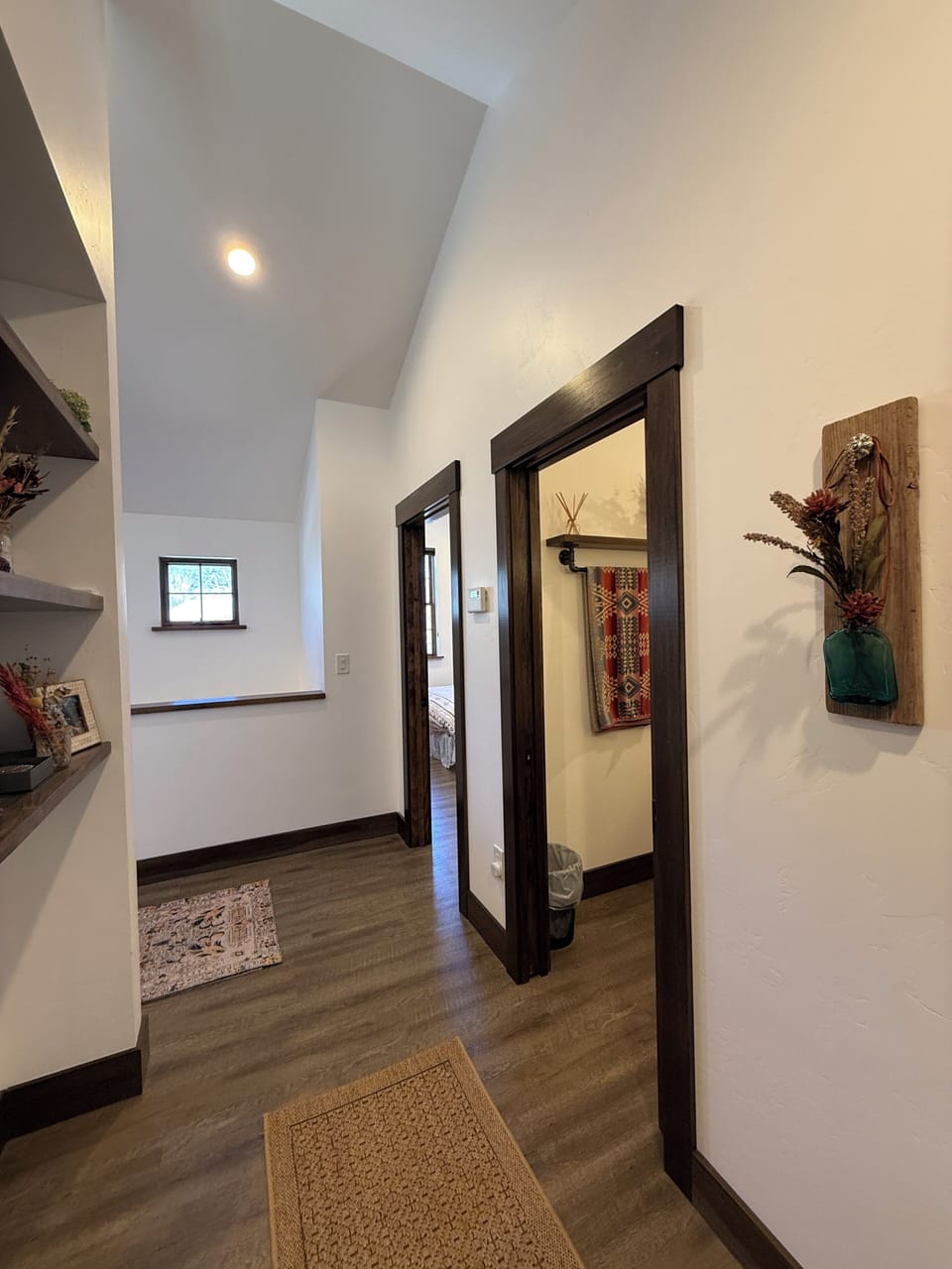 View in hallway of the 3rd BR and full bathroom